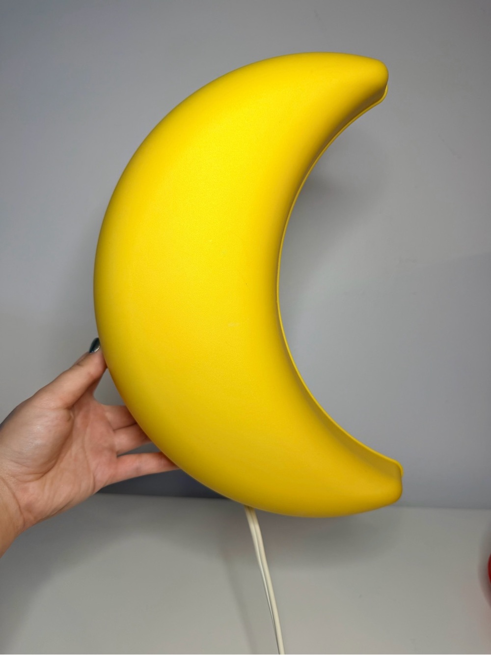 1990s IKEA SMILA MÅNE Moon Wall Lamp - working